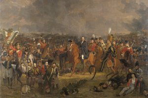 A Batalha de Waterloo, 1824